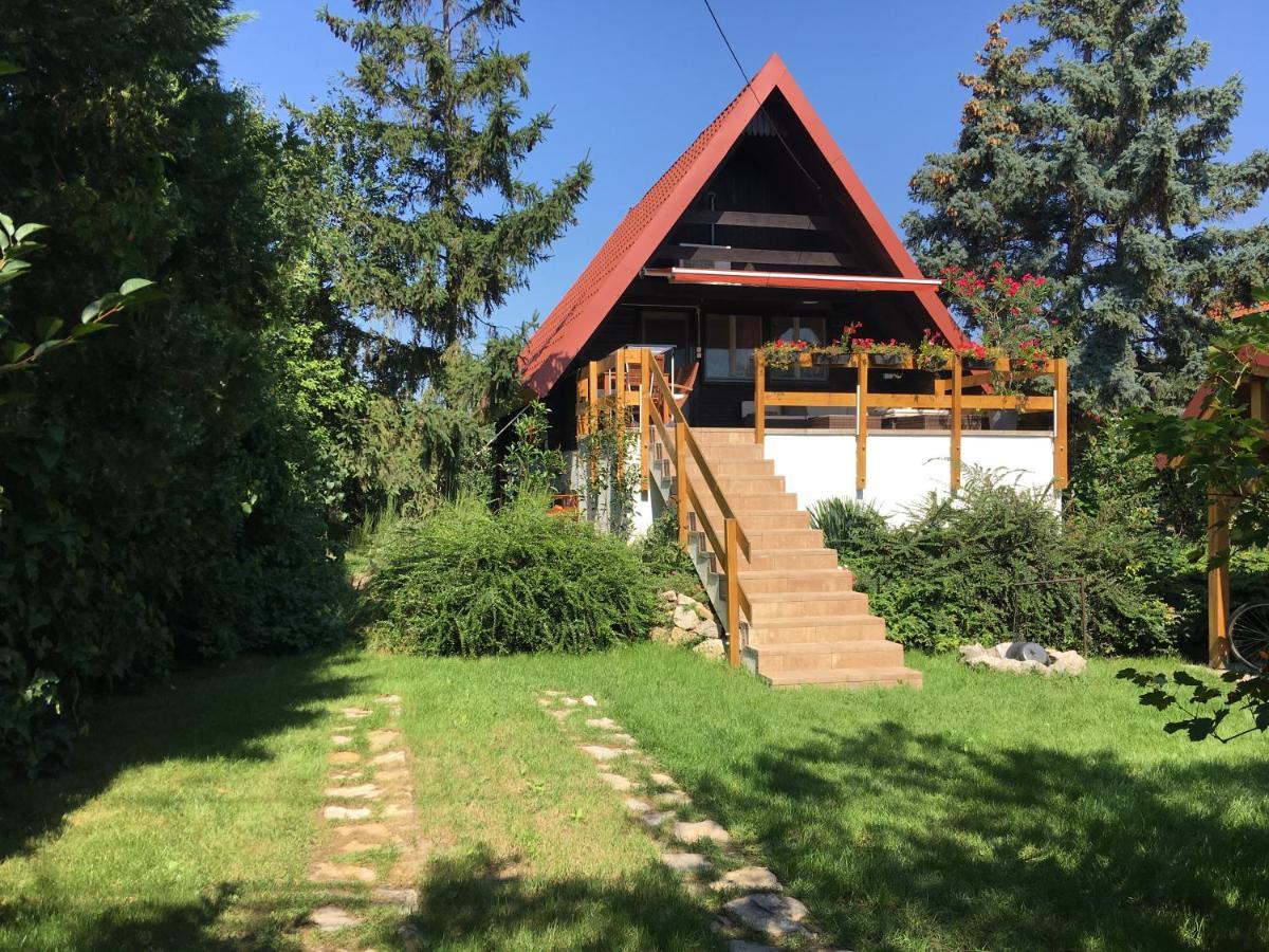 Wooden Apartman Prémium Jacuzzival Alsóörs Buitenkant foto